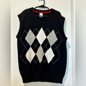 Gymboree Boys Argyle Sweater Vest size 12